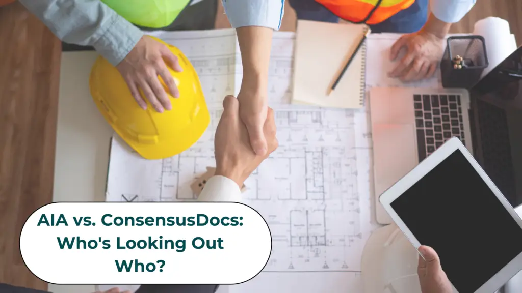 AIA vs. ConsensusDocs Construction Contracts
