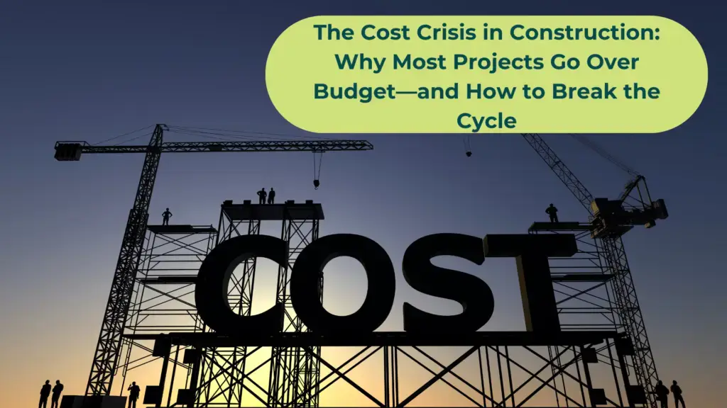 The cost crisis in construction: why most projects go over budget- and how to break the cycle