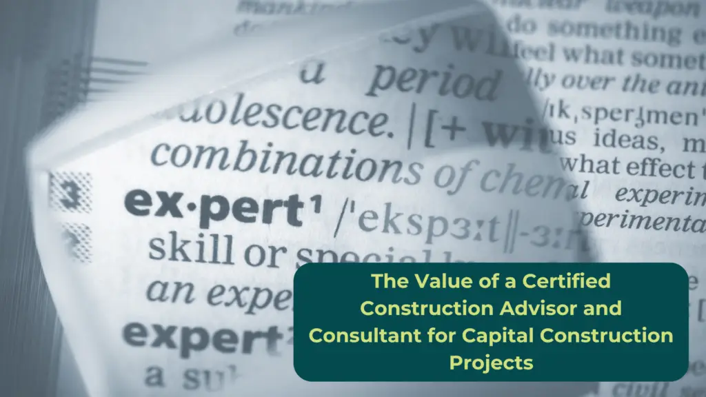 construction advisor and consultant