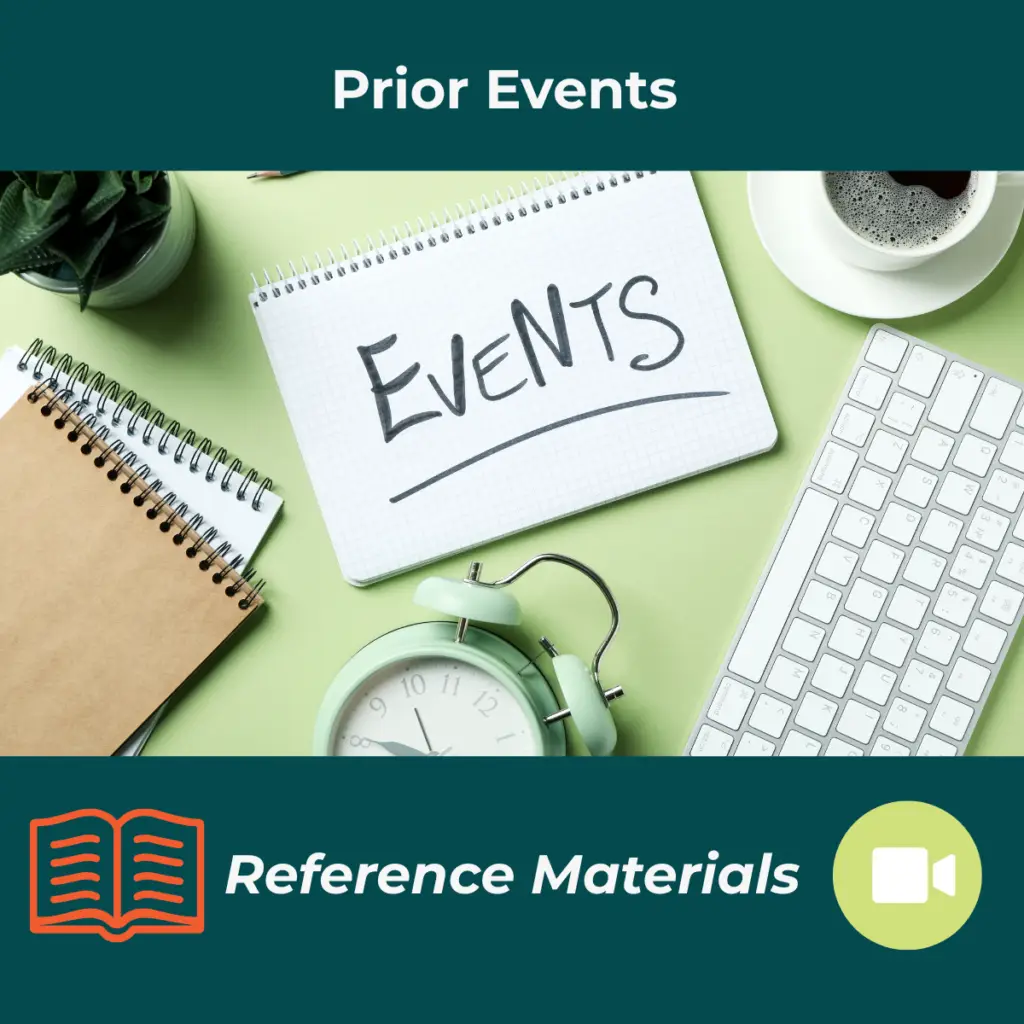 prior events